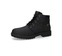 Winterboots CAMEL ACTIVE, Herren, Gr. 45, schwarz, Leder, Schuhe Winterboots, Schnürstiefel mit Profilsohle und Warmfutter (95880030-45) schwarz