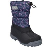 Winterboots CMP "KIDS SNEEWY SNOW BOOTS", Jungen, Gr. 36, blau (b.blau, fucsia), Synthetik, Textil, Schuhe Winterboots, Snowboots, Winterboots, Winterschuhe, wasserabweisend (13981467-36)