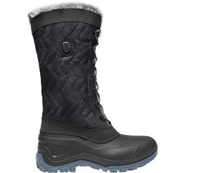 Winterboots CMP "NIETOS WMN SNOW BOOTS", Damen, Gr. 41, nero meliert, Synthetik, Schuhe Winterboots, Snowboots, Winterstiefel, Winterschuhe (97101238-41) nero meliert