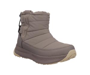 Winterboots CMP "ZOY WMN SNOW BOOTS WP", Damen, Gr. 37, braun (cemento), Synthetik, Schuhe Snowboots Winterboots, Snowboots, Winterstiefel, Winterschuhe, wasserdicht, wärmend, Fleece (15010746-37) cem
