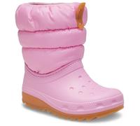 Winterboots CROCS "CLASSIC NEO PUFF BOOT T", Mädchen, Gr. 23, rosa, Croslite™, Nylon, Schuhe Winterboots, Snowboots, Winterstiefel zum Schlupfen (40121457-23) rosa
