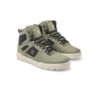 Sneakerboots DC SHOES "PURE HIGH-TOP WR BOOT" Gr. 44, grün (green, black, white) Schuhe (74880242-44) green, black, white