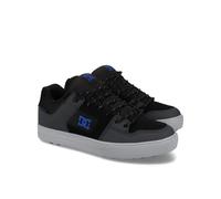 Winterboots DC SHOES "Pure Wnt", Herren, Gr. 9,5(42,5), schwarz (schwarzgrau, schwarz), Obermaterial:Obermaterial: Leder [Kuh] / Futter: Textil / Außensohle: Gummi;, Schuhe Winterboots (95676251-9,5) 