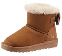 Winterboots DOCKERS BY GERLI, Damen, Gr. 37, braun, Velourslederimitat, Schuhe Winterboots, Schlupfboots mit Warmfutter (57107864-37) braun