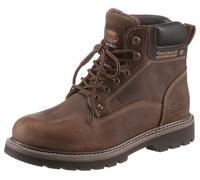 Winterboots DOCKERS BY GERLI, Herren, Gr. 41, braun, Leder, Schuhe Winterboots, Winterboots, Workerboots mit Profilsohle (16042352-41) braun