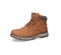 Winterboots DOCKERS BY GERLI, Herren, Gr. 43, braun (cognac), Lederimitat, Schuhe Winterboots, Schnürboots mit Warmfutter (52946233-43) cognac