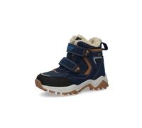 Winterboots DOCKERS BY GERLI, Mädchen, Gr. 25, blau (navy), Nubuklederimitat, Textil, Schuhe Winterboots, Klettstiefel, Winterstiefel mit DOCK-Tex (27959547-25) navy