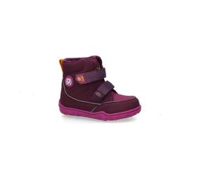 Winterboots DOCKERS BY GERLI, Mädchen, Gr. 31, rot (bordeaux), Nubuklederimitat, Textil, Schuhe Winterboots, Barfußschuh, Klettstiefel mit DOCK-Tex (43065304-31) bordeaux