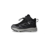 Winterboots DOCKERS BY GERLI, Mädchen, Gr. 32, schwarz (schwarz, grau), Synthetik, Textil, Schuhe Winterboots, Sneaker Boost mit TEX-Membran (98379909-32) schwarz, grau
