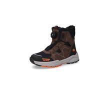 Winterboots DOCKERS BY GERLI, Mädchen, Gr. 33, braun (braun, multi), Nubuklederimitat, Textil, Schuhe Winterboots, Freizeitstiefel mit wasserabweisendem DOCK-Tex (42930007-33) braun, multi