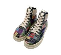 Winterboots DOGO "Adriana Boots Dynamic Spirit Damen Stiefeletten, Adriana Boots", Damen, Gr. 38, Normalschaft, gelb, Lederimitat, Schuhe Winterboots, Handgefertigt (94600155-38) gelb