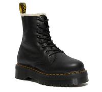 Winterboots DR. MARTENS "Jadon FL", Damen, Gr. 36, schwarz, Leder, unifarben, Schuhe Winterboots, Plateauboots, Chunky Boot mit Warmfutter (14399729-36) schwarz