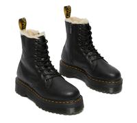 Winterboots DR. MARTENS "Jadon FL", Damen, Gr. 39, schwarz, Leder, unifarben, Schuhe Winterboots, Plateauboots, Chunky Boot mit Warmfutter, Topseller (14399729-39) schwarz