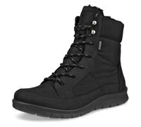 Winterboots ECCO "BABETT BOOT", Damen, Gr. 37, schwarz, Nubukleder, unifarben, Schuhe Winterboots, Schnürboots, Stiefelette mit wasserdichter GORE TEX-Membran (79126056-37) schwarz