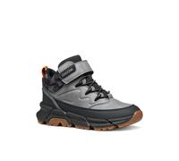 Geox JUNIOR J FLEXYPER PLUS BOY B ABX ANKLE BOOTS GREY/BLACK 33_EU