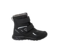 Winterboots JACK WOLFSKIN "WOODLAND WT TEXAPORE HIGH VC K", Mädchen, Gr. UK13-EU32, Normalschaft, schwarz, Main Material 100% Polyurethane Second Material 100% Polyamide Lining Sole 100% Rubber/ EVA,