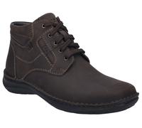 Winterboots JOSEF SEIBEL "New Anvers 35", Herren, Gr. 42, braun (moro), Leder, Schuhe Winterboots, Winterstiefel, Schnürstiefel, Boots in Weite K (extraweit) (56700565-42) moro