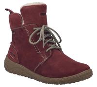 Winterboots JOSEF SEIBEL "Ruby 53", Damen, Gr. 37, rot (weinrot), Leder, Schuhe Winterboots, TEX-Stiefel, Schnürboots mit wärmendem Innenfutter (44065000-37)