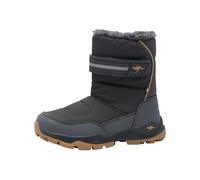 Winterboots KANGAROOS "K-FR Odin V RTX", Mädchen, Gr. 28, schwarz (raven, gum), Synthetik, Textil, Schuhe Winterboots, Wasserdicht, Warmfutter,Winterschuhe, Winterstiefel, Snowboots (95947239-28) rave