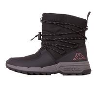 Winterboots KAPPA, Damen, Gr. 36, rosa (schwarz, schwarz rosé), Synthetik, Textil, clean, Schuhe Winterboots, für kalte Tage und Schmuddelwetter (95740501-36)