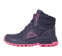 Winterboots KAPPA, Jungen, Gr. 35, blau (navy, pink), Synthetik, mehrfarbig, Schuhe Winterboots, mit praktischem Reißverschluss auf der Innenseite (59591359-35)