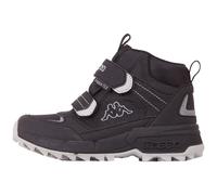 Winterboots KAPPA, Mädchen, Gr. 26, schwarz (schwarz, silber), Synthetik, Textil, mehrfarbig, Schuhe Winterboots, für bestens geschütze Kinderfüße (89975020-26)
