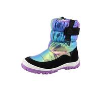Winterboots KAPPA "Marin", Jungen, Gr. 34, schwarz, viola, Synthetik, Schuhe Winterboots, Winterschuhe, Winterstiefel, Snowboots, gefüttert, wasserdicht (74368503-34) schwarz, viola