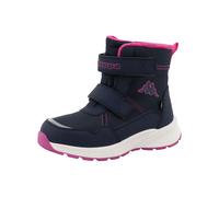 Winterboots KAPPA "Ruth", Mädchen, Gr. 27, blau (navy, pink), Synthetik, Schuhe Winterboots, Winterschuhe, Winterstiefel, Snowboots, gefüttert, wasserdicht (66915609-27) navy, pink