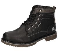 Winterboots LERROS, Herren, Gr. 43, schwarz, Lederimitat, Schuhe Winterboots, Winterstiefel mit Warmfutter (39907801-43) schwarz