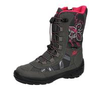 Winterboots LICO "Winterboot Aldina", Mädchen, Gr. 33, grau, Synthetik, Schuhe Winterboots (68332802-33) grau