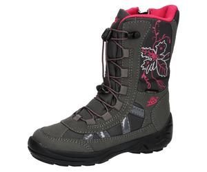 Winterboots LICO "Winterboot Aldina", Mädchen, Gr. 36, grau, Synthetik, Schuhe Winterboots (68332802-36) grau