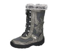 Winterboots LICO "Winterboot Cathrin", Mädchen, Gr. 28, grau, Synthetik, Schuhe Winterboots (87001541-28) grau