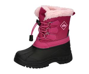 Winterboots LICO "Winterboot Hannes", Mädchen, Gr. 33, rosa, Synthetik, Schuhe Winterboots (93500862-33) rosa