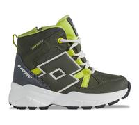 Winterboots LOTTO, Jungen, Gr. 28, grün (olive, lime), Synthetik, mehrfarbig, Schuhe Winterboots, - mit pratkischem Reißverschluss auf der Innenseite (43177768-28)