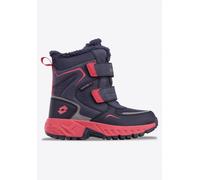 Winterboots LOTTO, Jungen, Gr. 32, navy, pink, Synthetik, Textil, Schuhe Winterboots, Winterschuhe, Winterstiefel, Snowboots, wasserdicht & gefüttert (59208627-32) navy, pink