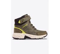 Winterboots LOTTO, Kinder, Gr. 28, olive, lime, Synthetik, Textil, Schuhe Winterboots, Winterschuhe, Winterstiefel, Snowboots (93510524-28) olive, lime