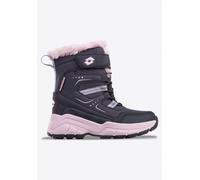 Winterboots LOTTO, Mädchen, Gr. 25, blau (navy, violet), Synthetik, Schuhe Winterboots, Winterschuhe, Winterstiefel, Snowboots, wasserdicht & gefüttert (35210863-25) navy, violet