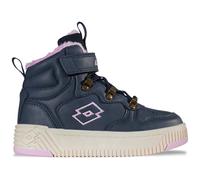 Winterboots LOTTO, Mädchen, Gr. 27, blau (navy, lavender), Kunstfaser, Synthetik, Schuhe Winterboots, - mit kuscheligem Warmfutter (93109654-27) navy, lavender