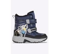 Winterboots LOTTO, Mädchen, Gr. 33, blau (navy, grau), Synthetik, Textil, Schuhe Winterboots, Winterschuhe, Winterstiefel, wasserdicht & mit Blinkfunktion (52191029-33) navy, grau