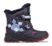Winterboots LOTTO, Mädchen, Gr. 34, blau (navy, leuchtendesblau), Synthetik, mehrfarbig, Schuhe Winterboots, - mit drei blinkenden LEDs (71666302-34) navy, leuchtendesblau