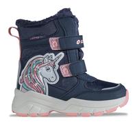 Winterboots LOTTO, Mädchen, Gr. 35, blau (navy, pink), Synthetik, mehrfarbig, Schuhe Winterboots, - mit coolen Lichtelementen im Obermaterial (56181747-35) navy, pink