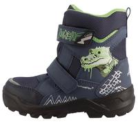 Winterboots LURCHI "Kepa SYMPATEX", Kinder, Gr. 29, blau, Lederimitat, Textil, modisch, Schuhe, Klettboots mit SYMPATEX, Größenschablone zum Download (47375010-29) blau