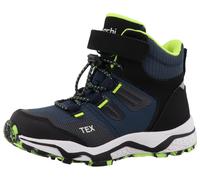 Winterboots LURCHI "Leonard TEX", Kinder, Gr. 28, blau (navy, schwarz), Lederimitat, Textil, sportlich, Schuhe, Trekkingboots mit Schnellverschluss, Größenschablone zum Download (86591102-28) navy, sc