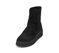 Winterboots MARC O'POLO "mit Reißverschluss vorne", Damen, Gr. 36, schwarz, Obermaterial: 100% Leder (Rind), unifarben, Schuhe Winterboots (93256646-36) schwarz