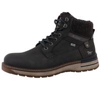 Winterboots MUSTANG SHOES "Maril", Herren, Gr. 46, grau (dunkelgrau), Lederimitat, Textil, Schuhe Winterboots, Workerboots, Schnürboots mit TEX-Ausstattung (24558768-46) dunkelgrau