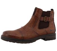 Winterboots MUSTANG SHOES "Midor", Herren, Gr. 44, braun, Lederimitat, Textil, Schuhe Winterboots, Business Stiefel, Boots mit Warmfutter (32682234-44) braun