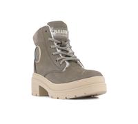 Winterboots PALLADIUM "PALLARISE NBK WL", Damen, Gr. 41, beige (rocks), Leder, Schuhe Winterboots, Winterschuhe, Schnürboots, Winterstiefel, wasserabweisend & gefüttert (77047610-41) rocks