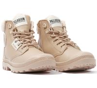 Winterboots PALLADIUM "PAMPA HI SNOW WARM", Damen, Gr. 39, beige (beige tan), Leder, Schuhe Winterboots, Winterschuhe, Winterstiefel, Snowboots, wasserabweisend & gefüttert (73522433-39) beige tan