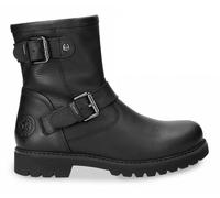 Winterboots PANAMA JACK, Damen, Gr. 37, schwarz, Nappaleder, Schuhe Winterboots, Stiefelette, Warmfutter, mit Logoprägung an der Ferse (96082825-37) schwarz