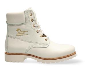 Winterboots PANAMA JACK, Damen, Gr. 38, weiß, Nappaleder, Schuhe Winterboots, mit weich gepolstertem Schaftrand (83339250-38) weiß